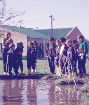 Fachada inicial del Colegio Wellspring