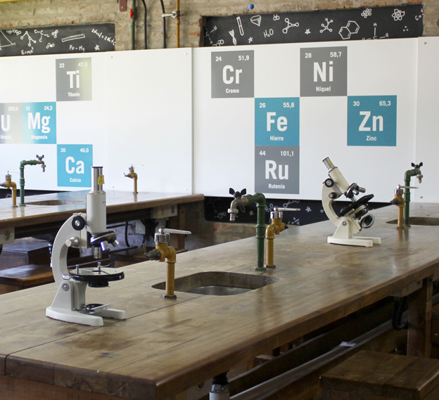 Laboratorio del colegio